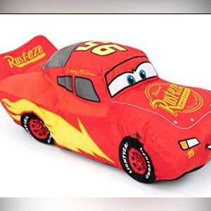 Disney Cars Lightning McQueen Plush - Red and Yellow 17” new